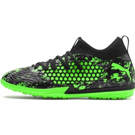 Ghete de fotbal Puma Future 19.3 Netfit Tt 105542 03 multicolor verde 1