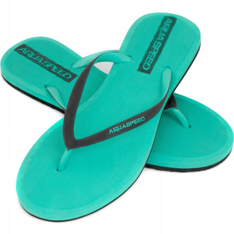 Papuci pentru femei Aqua-speed Genoa col.01 albastru 1