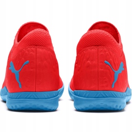 Pantofi de fotbal Puma Future 19.4 It roșu-albastru 105549 01 multicolor 4