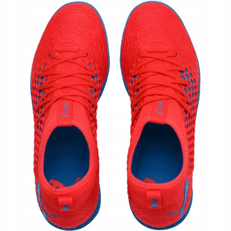 Ghete de fotbal Puma Future 19.3 Netfit Tt 105542 01 roșu roșu 1