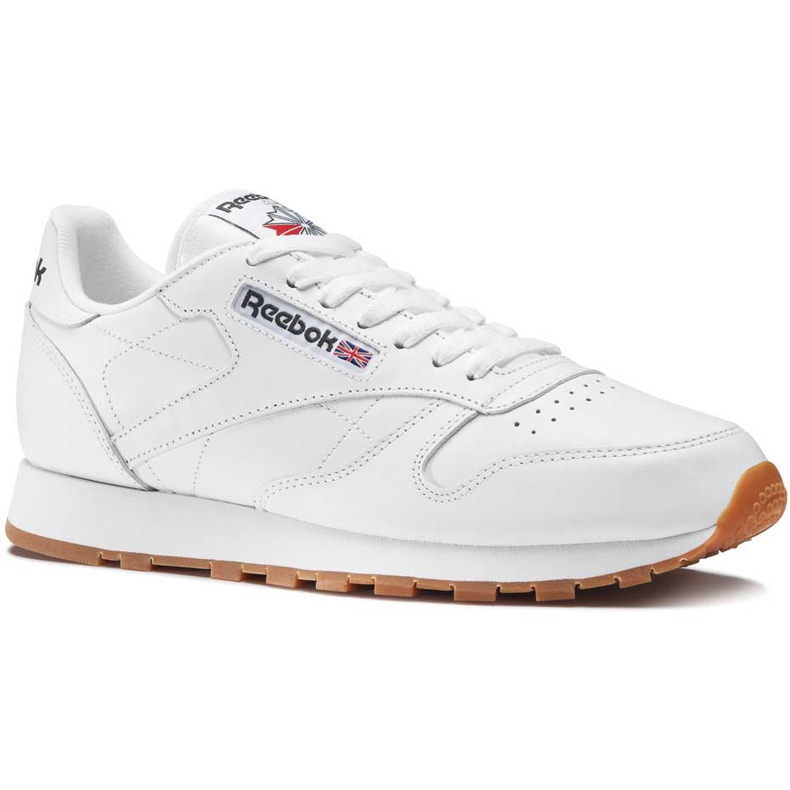 Încălțăminte pentru bărbați Reebok Cl Lthr alb 49799 1
