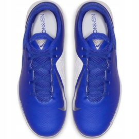 Pantofi de fotbal Nike Phantom Vsn Academy Ic Jr AR4345 410 multicolor albastru 1