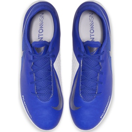 Pantof de fotbal Nike Phantom Vsn Academy Tf AO3223 410 multicolor albastru 1