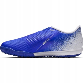 Pantofi de fotbal Nike Phantom Venom Academy Tf Jr AO0377 104 multicolor albastru 1