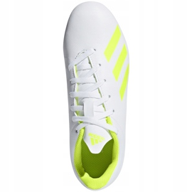 Ghete de fotbal Adidas X 18.4 FxG Jr BB9380 multicolor alb 1