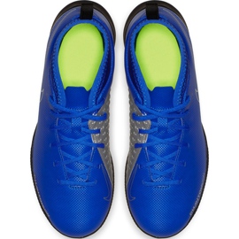 Pantofi de fotbal Nike Phantom Vsn Club Df Tf Jr AO3294 400 multicolor albastru 1