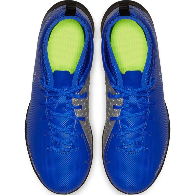 Pantofi de fotbal Nike Phantom Vsn Club Df Tf Jr AO3294 400 multicolor albastru 1