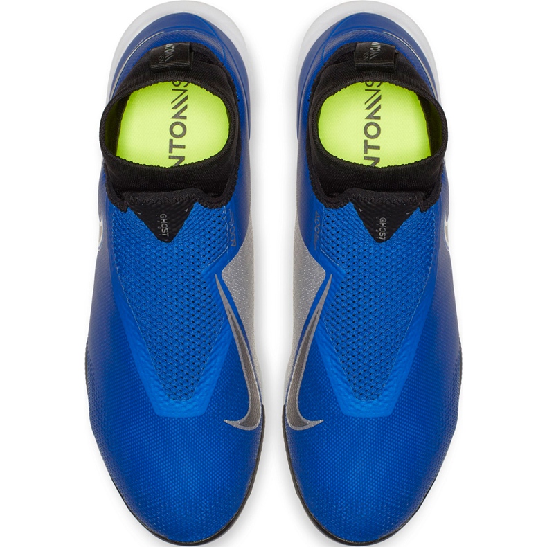 Pantofi de fotbal Nike React Phantom Vsn Pro Df Ic AO3276 400 multicolor albastru 1