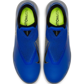 Pantof de fotbal Nike Phantom Vsn Academy Df Ic AO3267 400 albastru 1