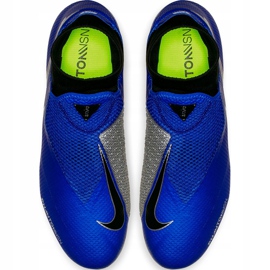 Pantof de fotbal Nike Phantom Vsn Pro Df Fg AO3266 400 albastru 1