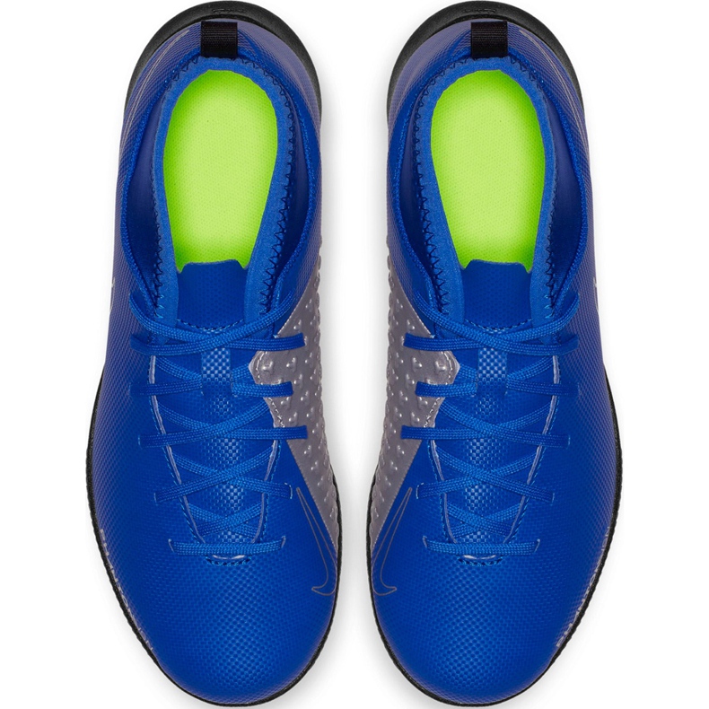 Pantofi de fotbal Nike Phantom Vsn Club Df Ic Jr AO3293 400 albastru albastru 1
