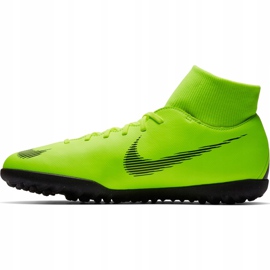 Pantofi de fotbal Nike Mercurial Superfly 6 Club Tf AH7372 701 multicolor verde 1