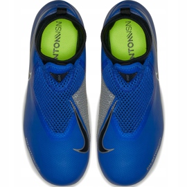 Pantofi de fotbal Nike Phantom Vsn Academy Df FG / MG Jr AO3287 400 albastru 1