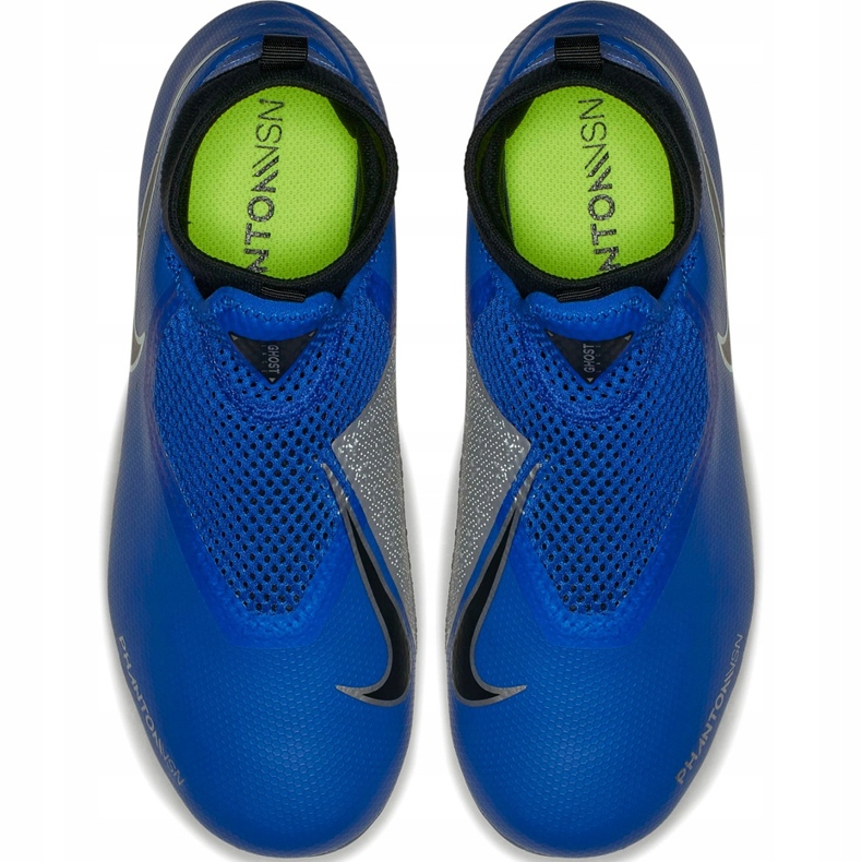 Pantofi de fotbal Nike Phantom Vsn Academy Df FG / MG Jr AO3287 400 albastru 1