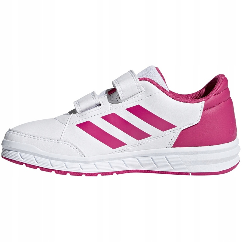 Pantofi copii Adidas AltaSport Cf K albi și roz D96828 1