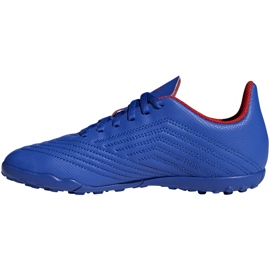 Ghete de fotbal adidas Predator 19.4 Tf Jr albastru CM8556 multicolor 1
