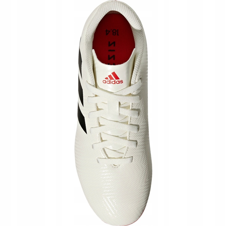 Ghete de fotbal Adidas Nemeziz 18.4 FxG Jr CM8510 multicolor alb 1