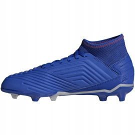 Ghete de fotbal adidas Predator 19.3 Fg Jr albastru CM8533 multicolor 1