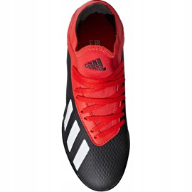 Ghete de fotbal Adidas X 18.3 Tf Jr BB9402 negru negru 1