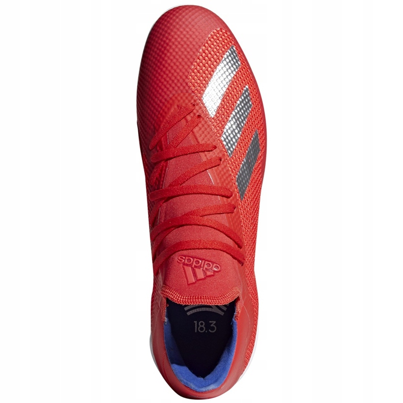 Adidas X 18.3 În pantofi de fotbal roșii BB9392 multicolor roșu 1