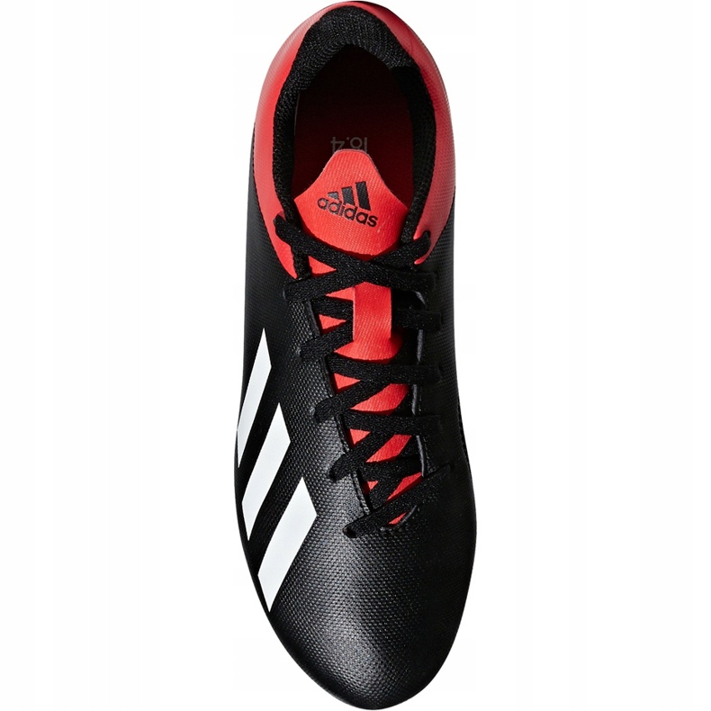 Ghete de fotbal Adidas X 18.4 FxG Jr BB9378 negru negru 1