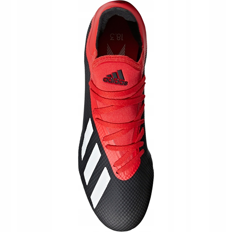 Ghete de fotbal Adidas X 18.3 Fg BB9366 negru negru 1