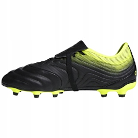 Pantofi de fotbal Adidas Copa Gloro 19.2 Fg negru galben BB8089 1