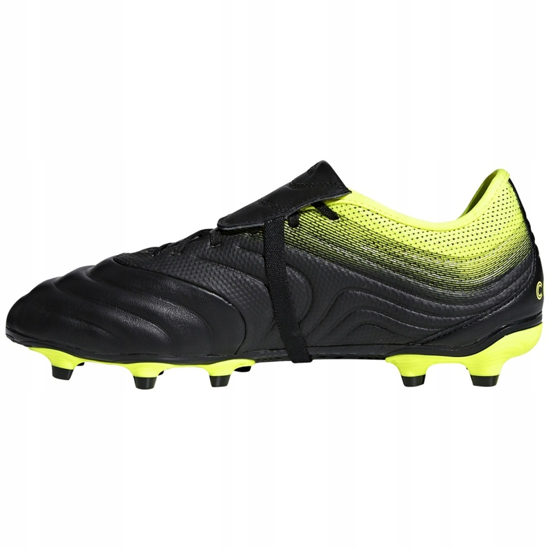 Pantofi de fotbal Adidas Copa Gloro 19.2 Fg negru galben BB8089 1
