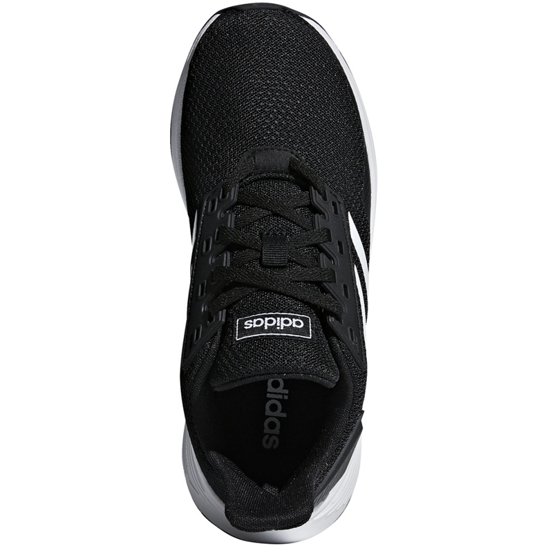 Pantofi copii Adidas Duramo 9 K negru și alb BB7061 1