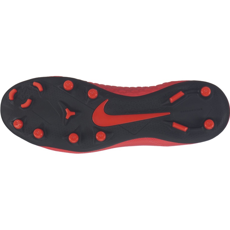 Pantof de fotbal Nike Phantom Vsn Club Df FG / MG AJ6959 600 multicolor roșu 1