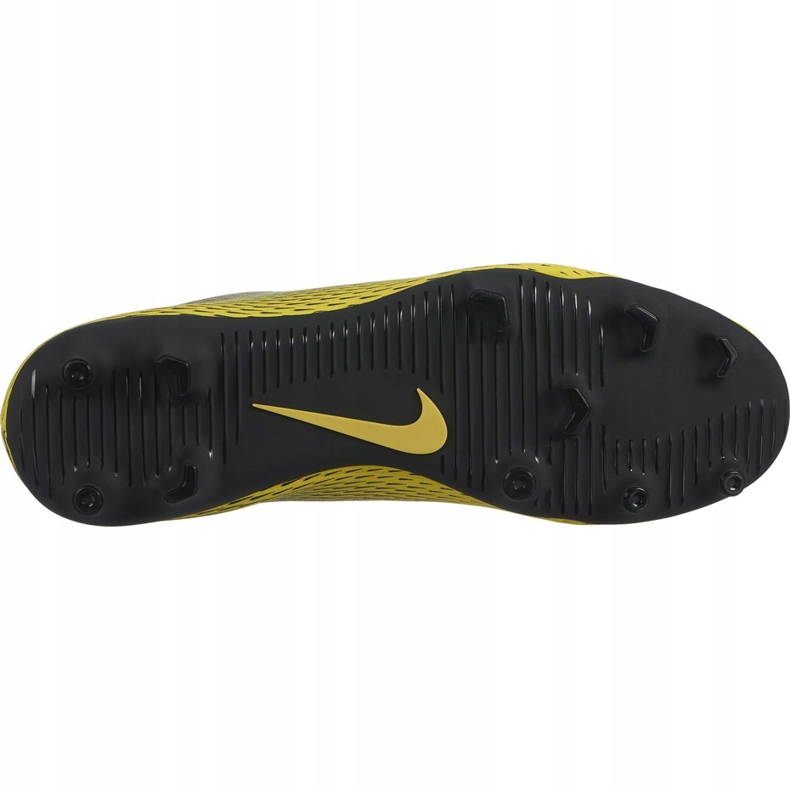 Ghete fotbal Nike Bravata Ii Fg 844436 701 negru galben 1