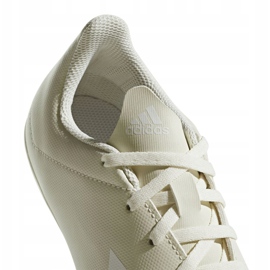 Ghete de fotbal Adidas X 18.4 FxG Jr DB2421 multicolor bej 4