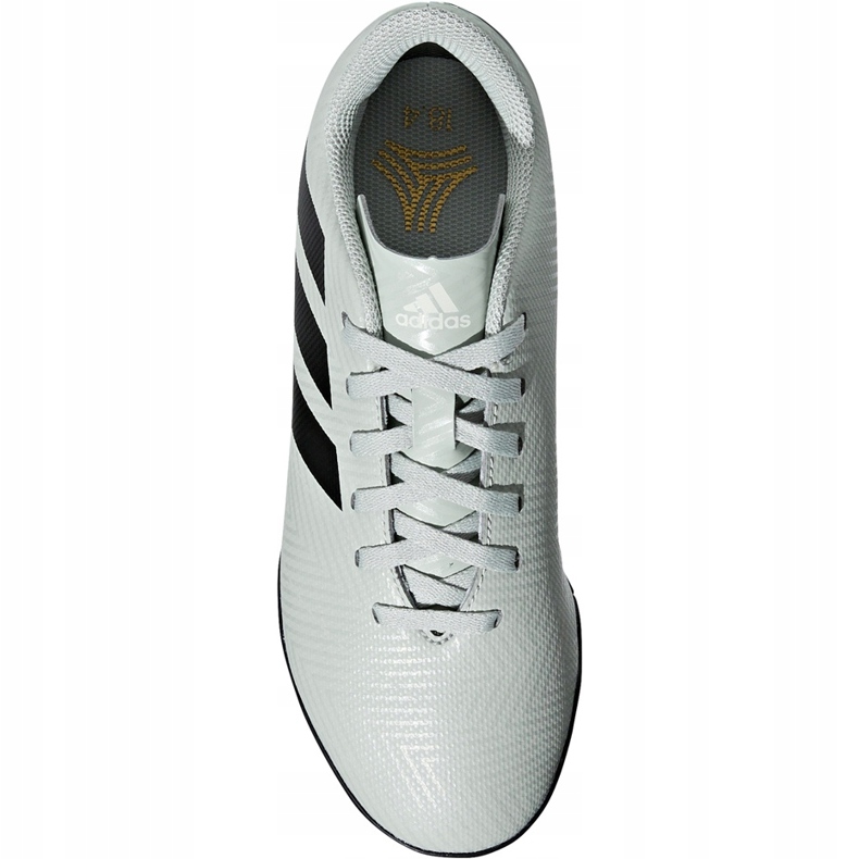 Ghete de fotbal Adidas Nemeziz Tango 18.4 Tf Jr DB2380 multicolor gri 1
