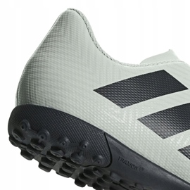 Ghete de fotbal Adidas Nemeziz Tango 18.4 Tf Jr DB2380 multicolor gri 4