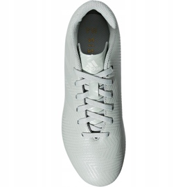 Ghete de fotbal adidas Nemeziz 18.4 FxG Jr DB2356 multicolor gri 1