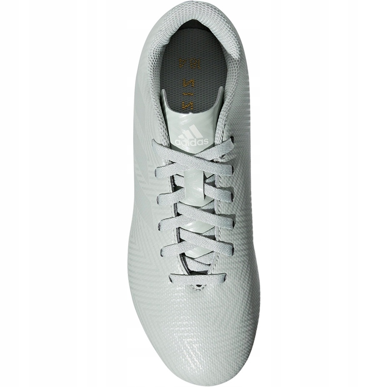 Ghete de fotbal adidas Nemeziz 18.4 FxG Jr DB2356 multicolor gri 1