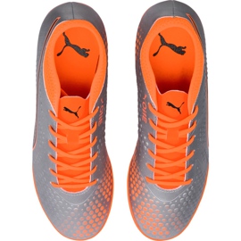Ghete de fotbal Puma One 4 Syn It 104750 01 multicolor argint 1