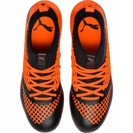 Ghete de fotbal Puma Future 2.3 Netfit Fg Ag 104832 02 multicolor portocale 1