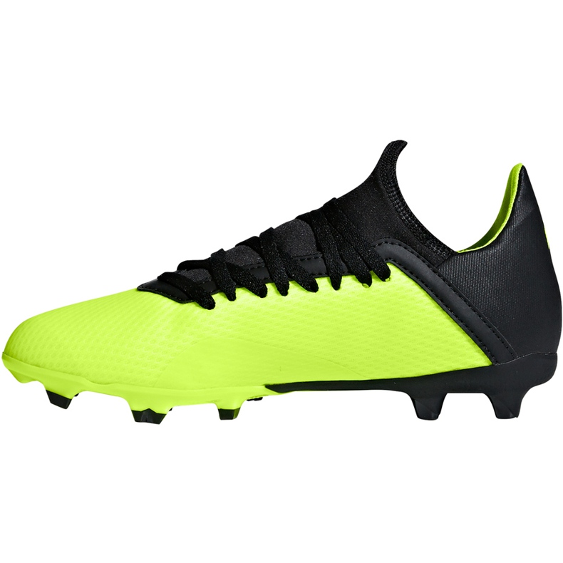 Ghete de fotbal Adidas X 18.3 Fg Jr DB2418 multicolor verde 1