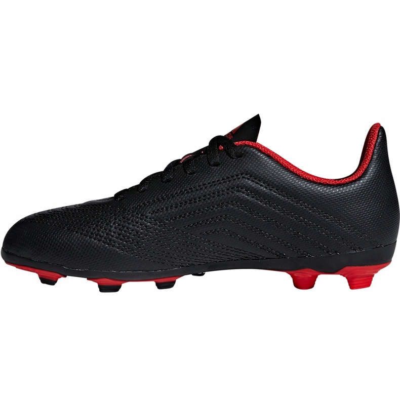 Ghete de fotbal Adidas Predator 18.4 FxG Jr DB2323 multicolor negru 1