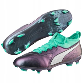Ghete de fotbal Puma One 3 Il Lth Fg Color Shift-Bi 104928 01 multicolor multicolor 3
