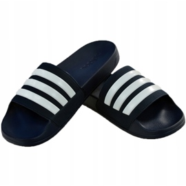 Papuci Adidas Adilette Shower bleumarin AQ1703 alb albastru marin 1