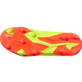Ghete de fotbal Adidas Predator 18.3 Fg Jr DB2319 multicolor galben 1