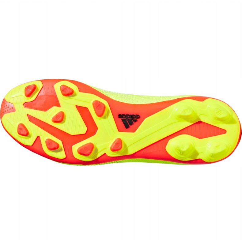 Ghete de fotbal Adidas Predator 18.4 FxG Jr DB2321 multicolor verde 1