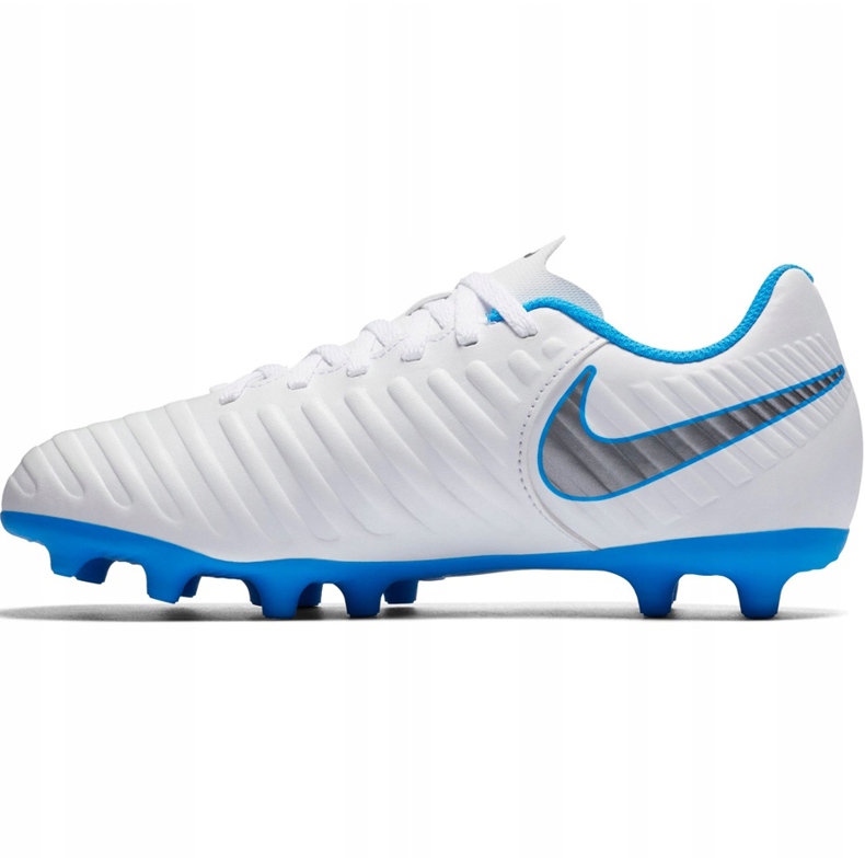 Pantofi de fotbal Nike Tiempo Legend 7 Club Fg Jr AH7255 107 multicolor alb 1