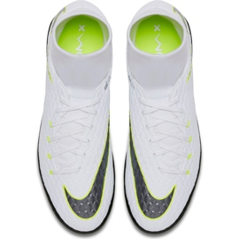 Pantof de fotbal Nike Hypervenom Phantom X 3 Academy Df Tf AH7276 107 alb 1