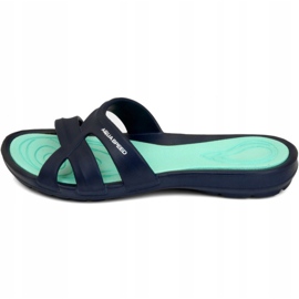 Papuci Aqua-Speed ​​Panama pentru femei, col. 10 albastru marin 1