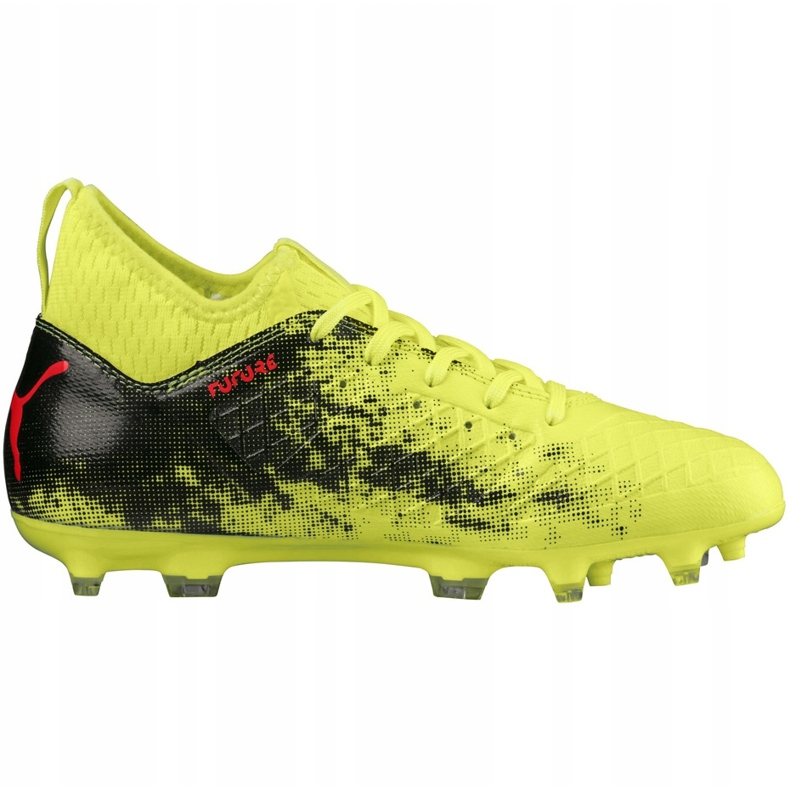 Ghete de fotbal Puma Future 18.3 Fg Ag Jr 104332 01 multicolor verde 1