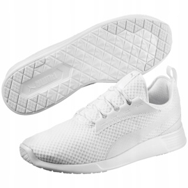 Pantofi de alergare pentru bărbați Puma St Trainer Evo V2 363742 02 alb 1