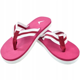 Papuci de casă Outhorn HOL18 KLD601 burgundy roșu 1